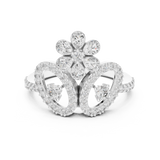 Ladies Ring LR-01 (52) - White Gold - Image