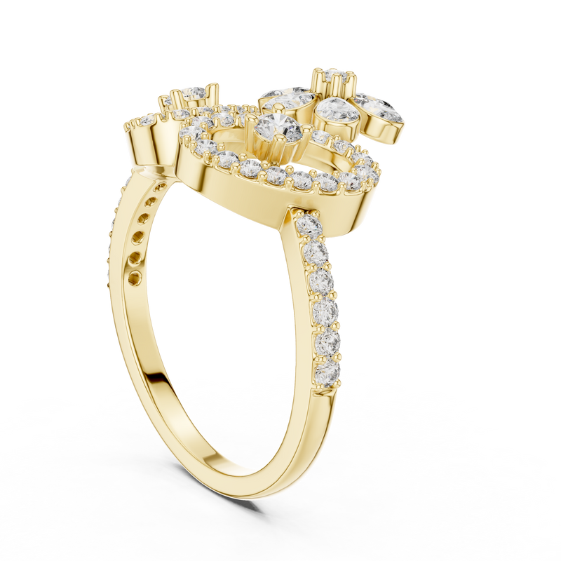 Ladies Ring LR-01 (52) - Yellow Gold - Image