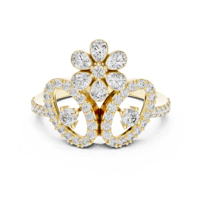 Ladies Ring LR-01 (52) - Yellow Gold - Image
