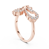 Ladies Ring LR-01 (53) - Rose Gold - Image