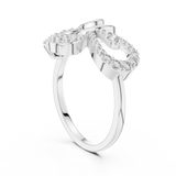 Ladies Ring LR-01 (53) - White Gold - Image