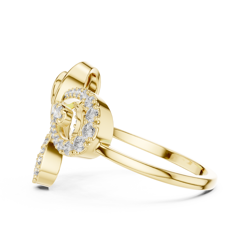 Ladies Ring LR-01 (53) - Yellow Gold - Image