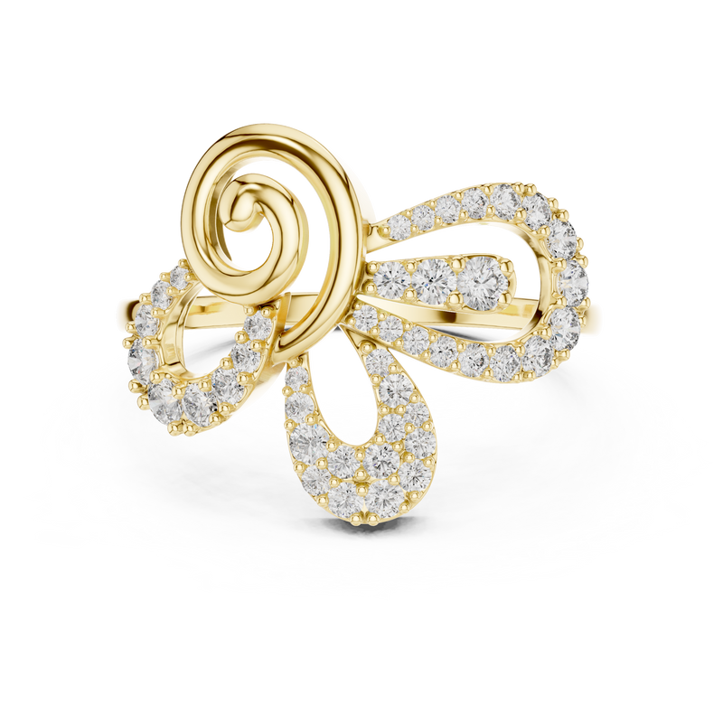 Ladies Ring LR-01 (53) - Yellow Gold - Image