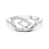 Ladies Ring LR-01 (54) - White Gold - Image