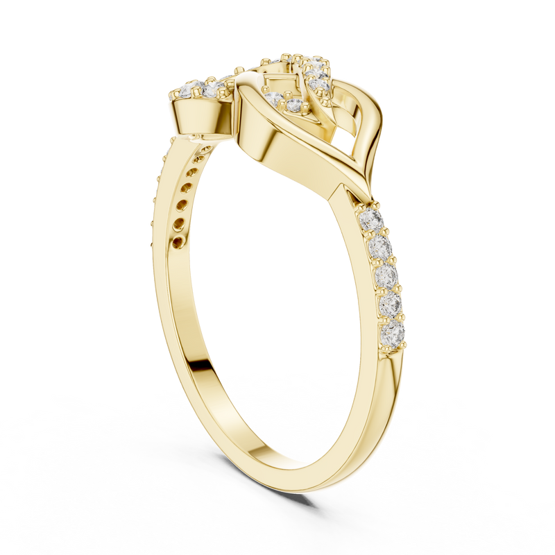 Ladies Ring LR-01 (54) - Yellow Gold - Image