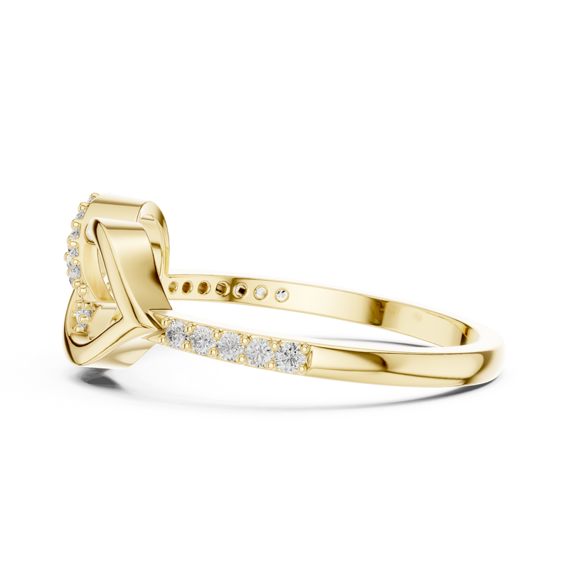 Ladies Ring LR-01 (54) - Yellow Gold - Image