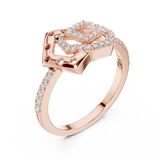 Ladies Ring LR-01 (55) - Rose Gold - Image