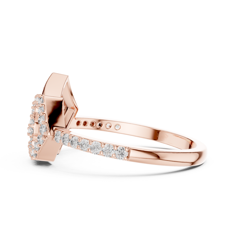 Ladies Ring LR-01 (55) - Rose Gold - Image