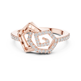 Ladies Ring LR-01 (55) - Rose Gold - Image