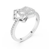 Ladies Ring LR-01 (55) - White Gold - Image