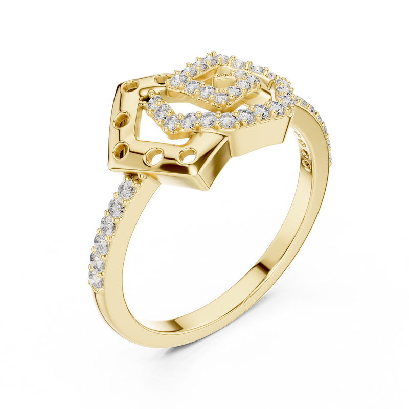 Ladies Ring LR-01 (55) - Yellow Gold - Image