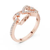 Ladies Ring LR-01 (56) - Rose Gold - Image