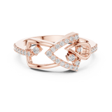 Ladies Ring LR-01 (56) - Rose Gold - Image