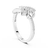 Ladies Ring LR-01 (56) - White Gold - Image