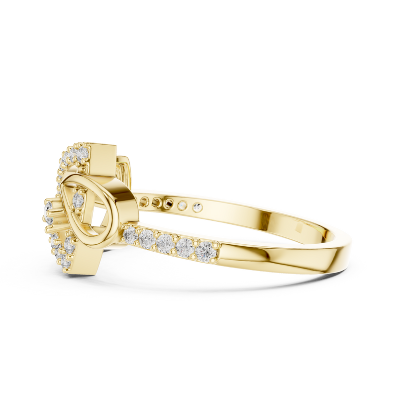 Ladies Ring LR-01 (56) - Yellow Gold - Image