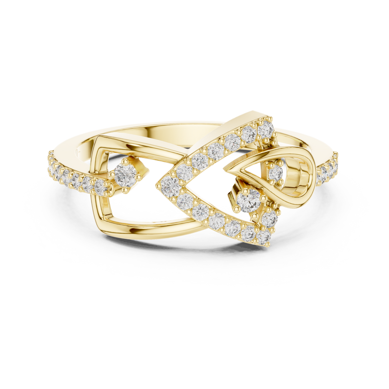 Ladies Ring LR-01 (56) - Yellow Gold - Image
