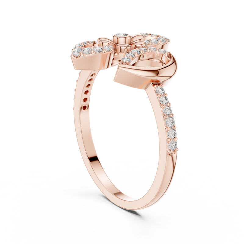Ladies Ring LR-01 (57) - Rose Gold - Image