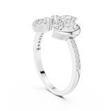 Ladies Ring LR-01 (57) - White Gold - Image