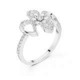 Ladies Ring LR-01 (57) - White Gold - Image
