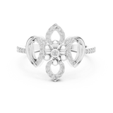 Ladies Ring LR-01 (57) - White Gold - Image