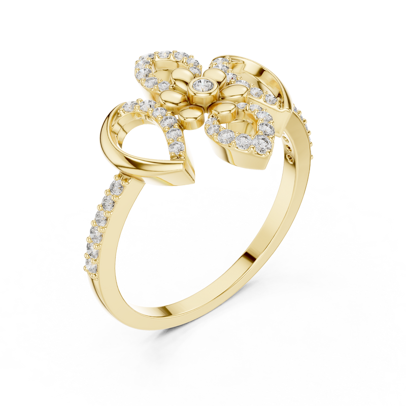 Ladies Ring LR-01 (57) - Yellow Gold - Image