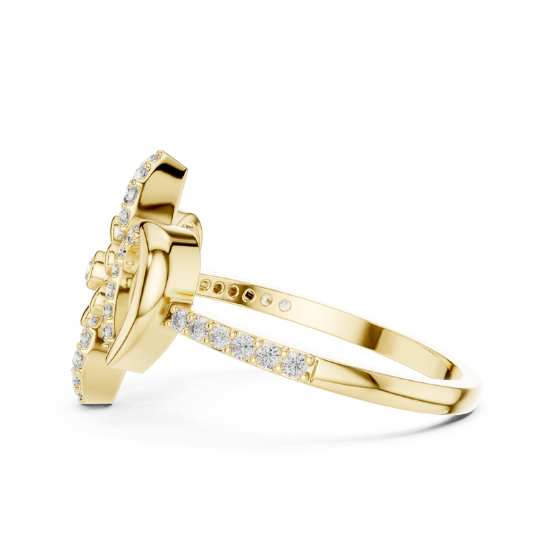 Ladies Ring LR-01 (57) - Yellow Gold - Image