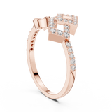 Ladies Ring LR-01 (58) - Rose Gold - Image
