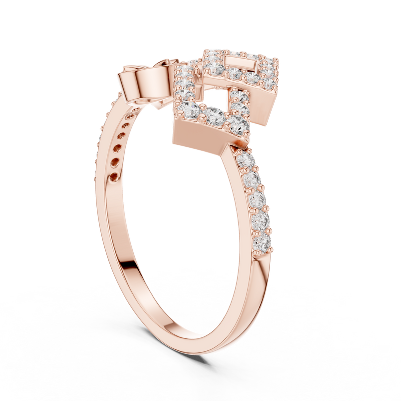 Ladies Ring LR-01 (58) - Rose Gold - Image