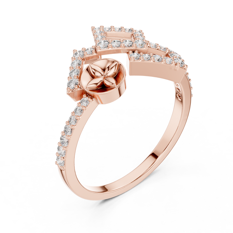 Ladies Ring LR-01 (58) - Rose Gold - Image