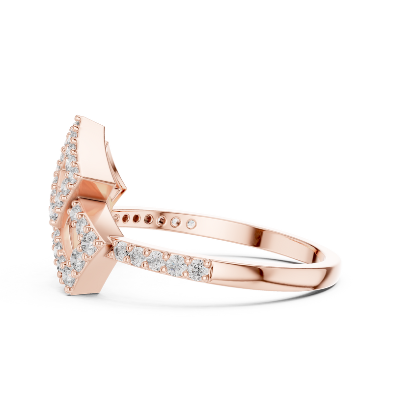 Ladies Ring LR-01 (58) - Rose Gold - Image