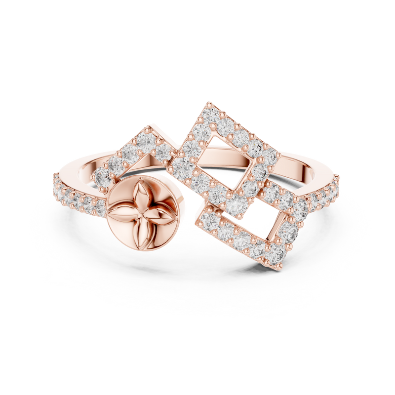Ladies Ring LR-01 (58) - Rose Gold - Image