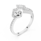 Ladies Ring LR-01 (58) - White Gold - Image