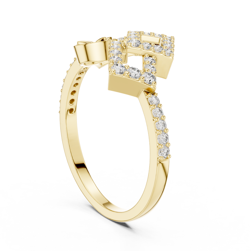 Ladies Ring LR-01 (58) - Yellow Gold - Image