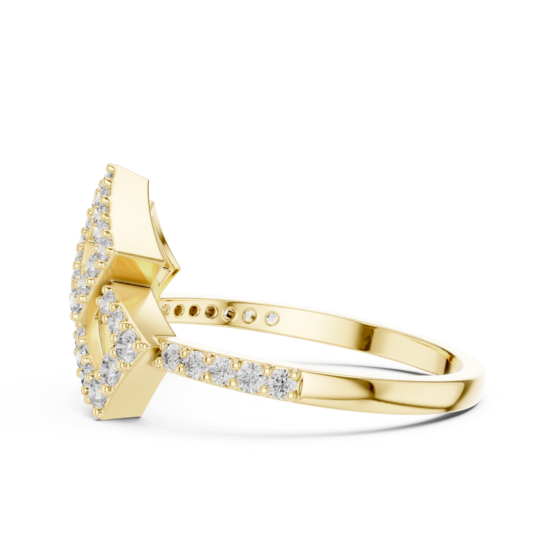 Ladies Ring LR-01 (58) - Yellow Gold - Image