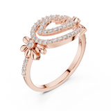 Ladies Ring LR-01 (59) - Rose Gold - Image