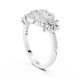 Ladies Ring LR-01 (59) - White Gold - Image