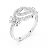Ladies Ring LR-01 (59) - White Gold - Image