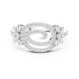 Ladies Ring LR-01 (59) - White Gold - Image