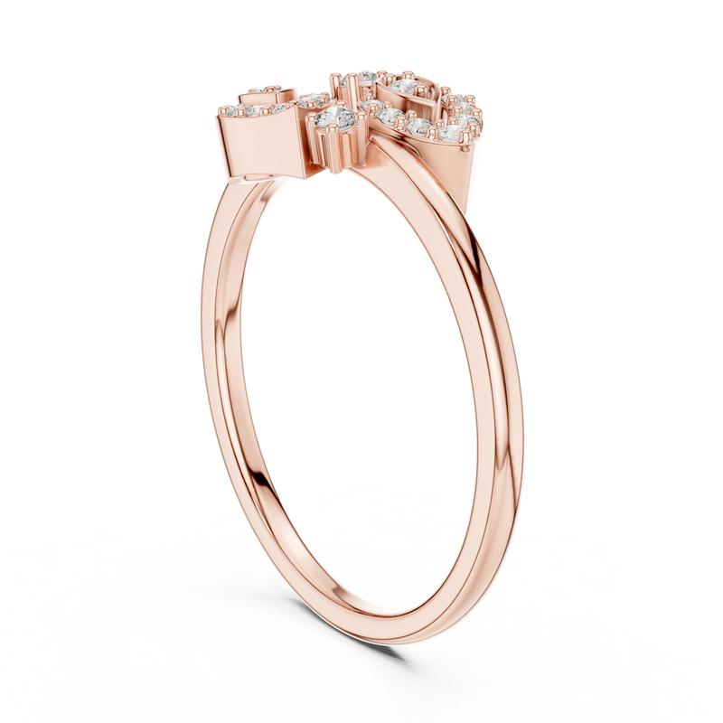 Ladies Ring LR-01 (60) - Rose Gold - Image