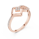 Ladies Ring LR-01 (61) - Rose Gold - Image