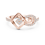 Ladies Ring LR-01 (61) - Rose Gold - Image