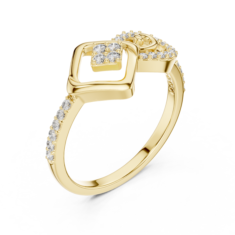 Ladies Ring LR-01 (61) - Yellow Gold - Image