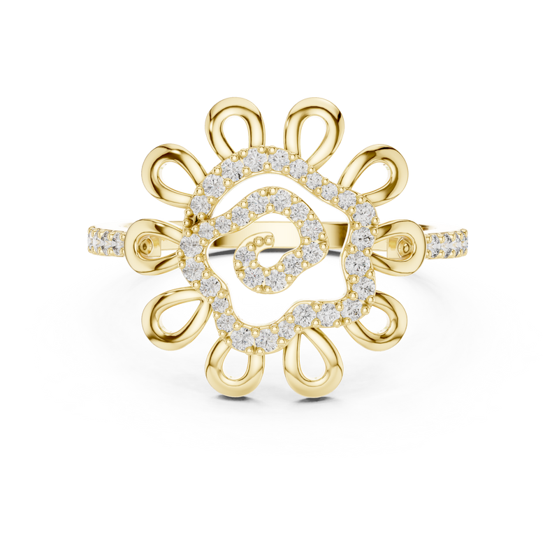 Ladies Ring LR-01 (62) - Yellow Gold - Image