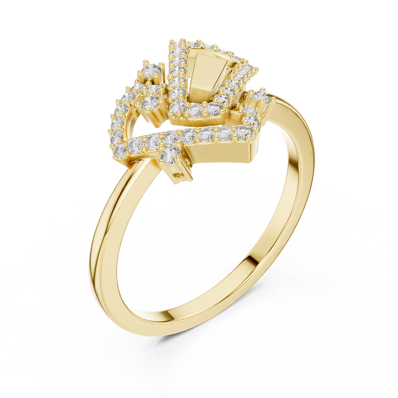 Ladies Ring LR-01 (63) - Yellow Gold - Image