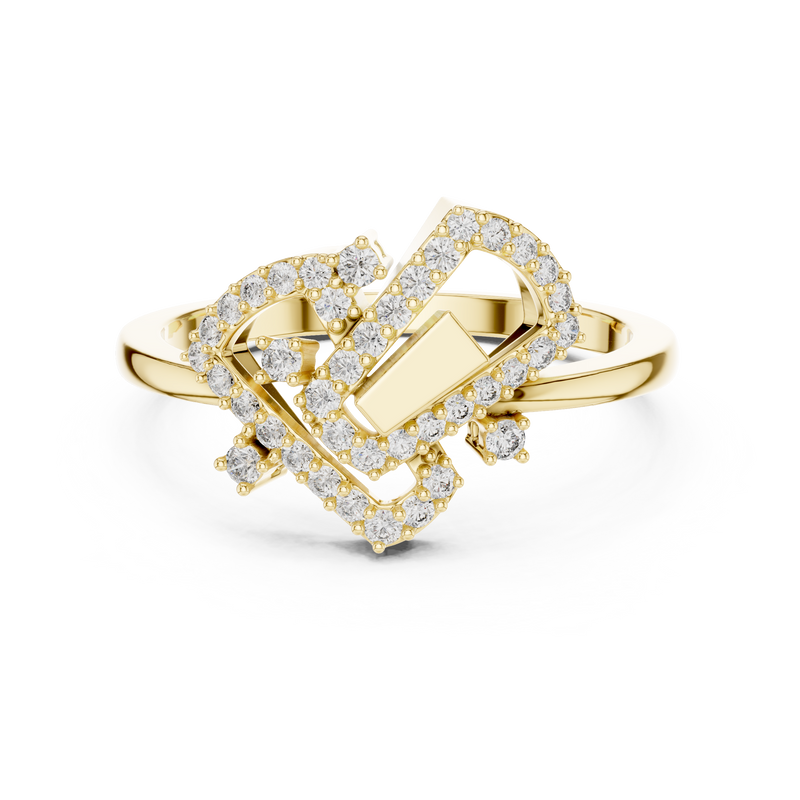 Ladies Ring LR-01 (63) - Yellow Gold - Image