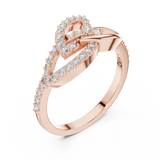 Ladies Ring LR-01 (64) - Rose Gold - Image