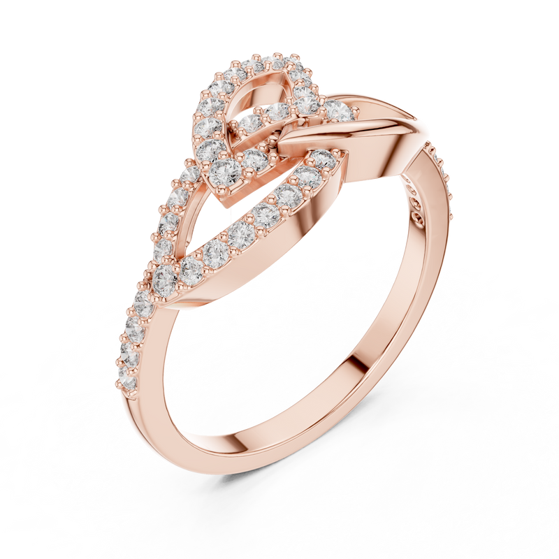 Ladies Ring LR-01 (64) - Rose Gold - Image