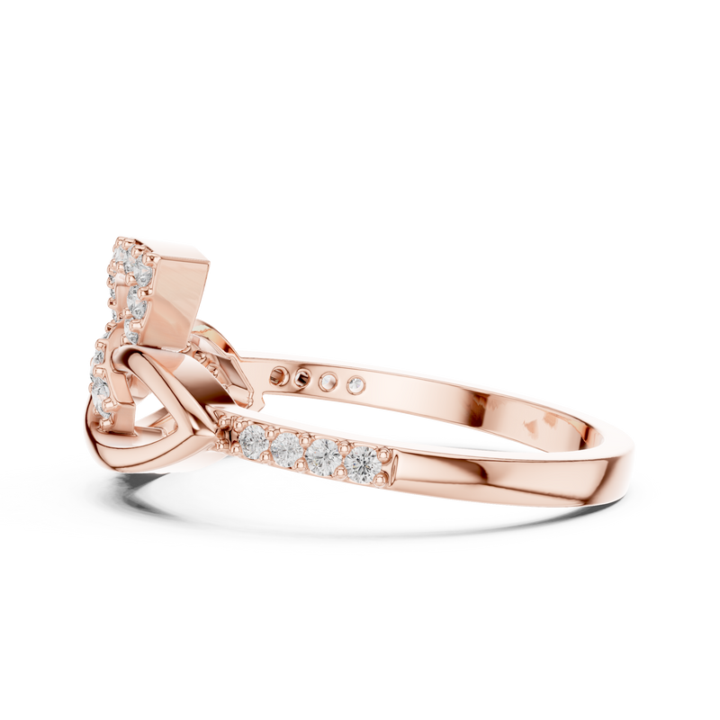 Ladies Ring LR-01 (64) - Rose Gold - Image