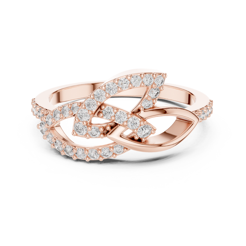 Ladies Ring LR-01 (64) - Rose Gold - Image