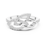 Ladies Ring LR-01 (64) - White Gold - Image